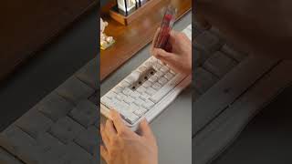 Dual-purpose puller for effortless keycap and switch removal!#kemove  #desksetup #keyboard