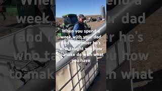 Like father like son #trending #farming #farmer #dontlaughitspaidfor #makeitwork #oldschool