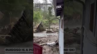 Dramatic Video ‘Shows’ Fierce Floods Sweeping Away Home In New Mexico | US Floods