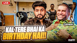 KAL TUMHARE BHAI KA BIRTHDAY HE | RANK PUSH TO TOP 4 | BGMI LIVE