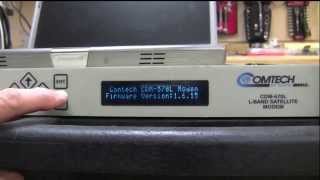 Test of Comtech EFData CDM-570L - Part 2