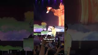 The moment Hobi saw ARMY's surprise (purple hearts 💜) #bts #jhope #hobi #lollapalooza