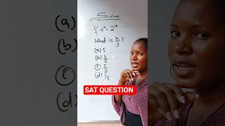 SAT exam on exponents. #maths #mathshorts #satexam #exponents