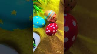 Easter Egg🥚🥚🥚#easterart #shortvideos #shorts #youtubeshorts#shortmusic #acrylicpainting#viral video#