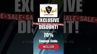 PowerGuardOnline Sitewide Code! #Electronics #TechGear #SmartTech #70PercentOff #ShopNow #TechLovers