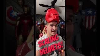 Scaling Helmets! #shorts