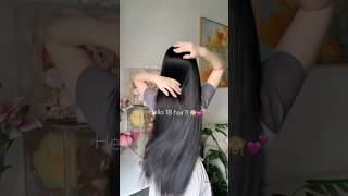 Hello 1B hair 💕🙈#haircare #hair #hairgrowth #hairstyle #aesthetic #hairtransformation #shorts #fyp