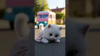 es krim gratis #ai #cat #catlovers #funny #cute #kidsvideo #kucing