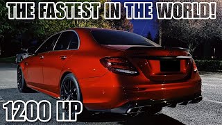 1200HP Mercedes Benz AMG E63S Stage 3 | Insane Dragy acceleration from 100-200 Km/h & 60-130 mph