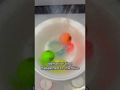 What happens to golf balls in liquid nitrogen? ⛳️🧪🥶