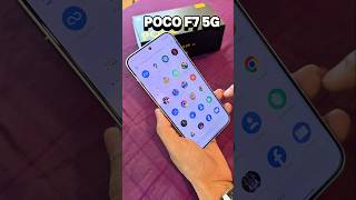 Poco F7 5G🤩 first look🔥 #techreview #smartphone #gadgets #shorts