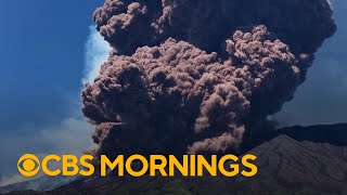 Video shows massive ash cloud as Italy's Mount Etna volcano erupts
