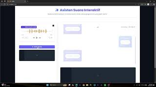🔊 Voice Chatbot Using Whisper, Gemini API & Coqui TTS | Final NLP Project – USK Informatics