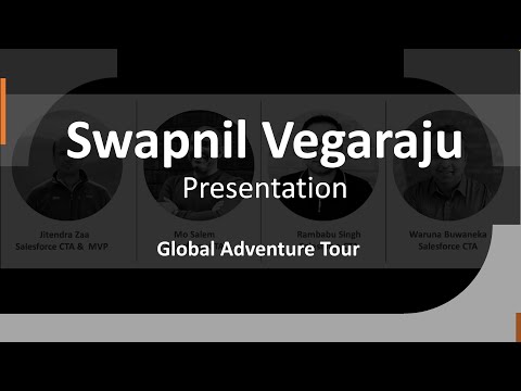 Swapnil Vegaraju - Global Adventure Tour - Presentation