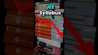 JEE Syllabus reduced? 😱😱#jee2024 #jee #jeenews #jeesyllabus #jeemains2024 #syllabus #iit #iitjee