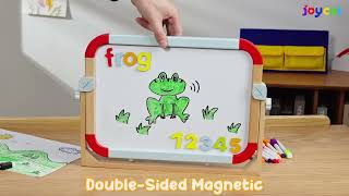 Joycat Wooden Double-Sided Magnetic Tabletop Easel For Kids🎨