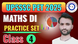 UP PET MATHS DI CLASS | UPSSSC PET MATHS DI PRACTICE SET | MATHS DI BY B.K.SIR
