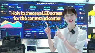 How to choose an LED screen for the command center