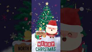 Merry Christmas 2022 | #diy #digitalart #canvaart #shorts #christmasshorts