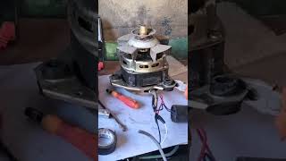 washing machine motor testing