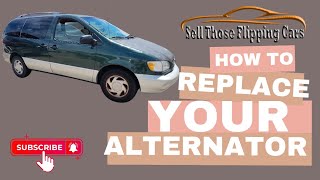 1997-2002 Toyota Sienna Alternator Replacement Guide: 3.0L V6 Engine