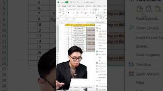 [Thủ thuật Excel] MẸO COPY PASTE TỰ ĐỘNG BỎ QUA CÁC Ô TRỐNG TRONG EXCEL! #shorts