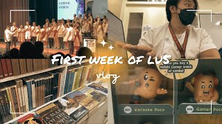 [Vlog] First week LU5 UPCM | Chorale | EBM | Art of Medicine