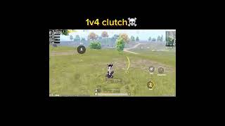 ☠️ 1v4 M416 Clutch 🔥 Squad Wipe on Erangel | PUBG Mobile #Shorts”