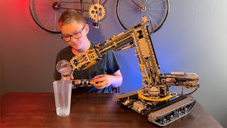 Massive! Two Foot Tall Fully Motorized Lego Robotic Arm!