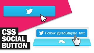 Stunning 3D CSS Social Media Buttons Tutorial