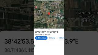 The Real QR Code on Google map in china