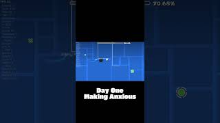 Day one of making a GD level - #gdlevels #geometrydash #geometrydashfr  #gdshorts