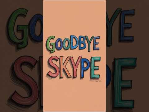 Skype Shuts Down After 20 Years of Service! #Skype #Microsoft #TechNews #SocialMedia #Teams
