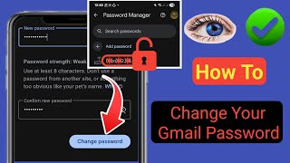 How To Change Your Gmail Password || Change Gmail Account Password