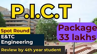 Pict college of engineering pune review by final year student| Pict spot round| Pict placements 
