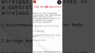 CCNA 200 301 Questions // Question 013 // #ccna200301 #ccna #ccnaexam #ccna_questions