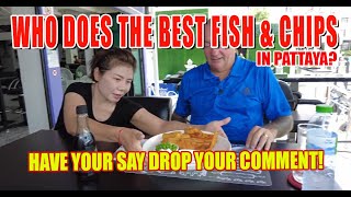 Pattaya's BEST Fish & Chips Battle! 🎣 I Taste-Test 5 Top Spots!