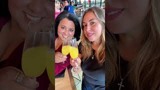 Came for the birthday mimosas, stayed for the iconic energy! #aiandme #pridemonth #mimosa