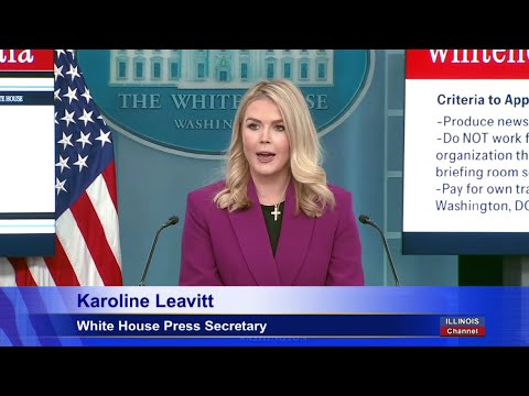 New WH Press Sec, Karoline Leavitt, Fields Questions with No Errors
