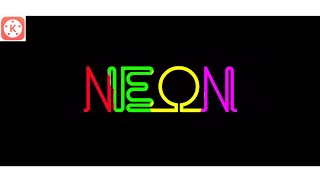 Make this NEON effect with Kinemaster and Pixel lab !!👌🔥 #neontext
