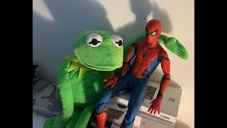 Spiderman Kermit the Frog 🔥 | Marvel #spiderman #marvel #shorts #kermitthefrog #gamingmods #haaland