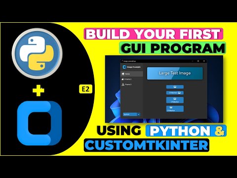 Build Your First Modern GUI Using CustomTkinter Framework in Python - E2 - Hindi - Harsh Nagar