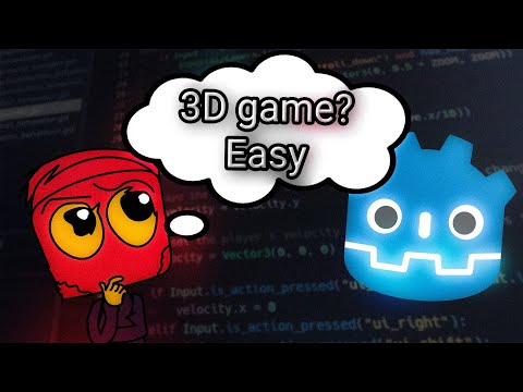 Making my FIRST 3D game in Godot in 7 days! (No Experience)