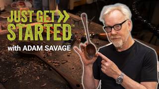 Adam Savage x Woodcraft: Carving a Walnut Spoon & The Joy of Making