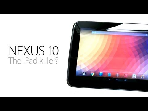 TSG63: Google Nexus 10 vs iPad 4