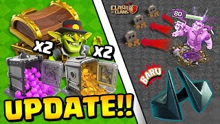 PENAGIH UTANG & MAHKOTA HITAM!! Update Bisnis Gelap CoC