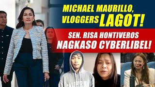 MICHAEL MAURILLO ALIAS 'RENE', VLOGGERS LAGOT! SEN. RISA HONTIVEROS NAGKASO CYBERLIBEL