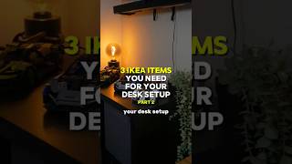 these 3 IKEA items levelled up my desk setup! #ikeamusthaves #ikeafinds #desksetups #setupupgrade