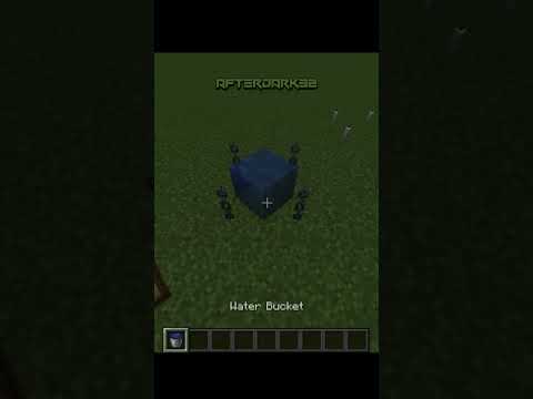 MINECRAFT LOGIC (WATER VERSI0N)☠️||#memes #short #minecraftlogic