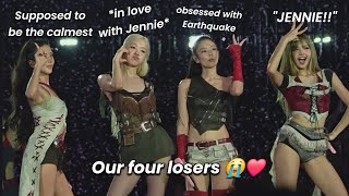 Blackpink having a little too much fun in their LA concert  (Deadline World tour)